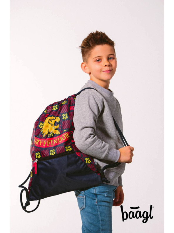 BAAGL  BAAGL 5 SZETT Zippy Harry Potter Hollóhát: aktentáska, tolltartó, zsák, füzetborítók, pénztárca