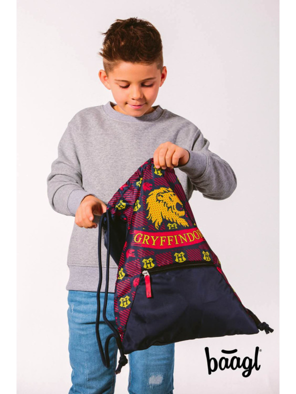 BAAGL  BAAGL 5 SZETT Zippy Harry Potter Hollóhát: aktentáska, tolltartó, zsák, füzetborítók, pénztárca