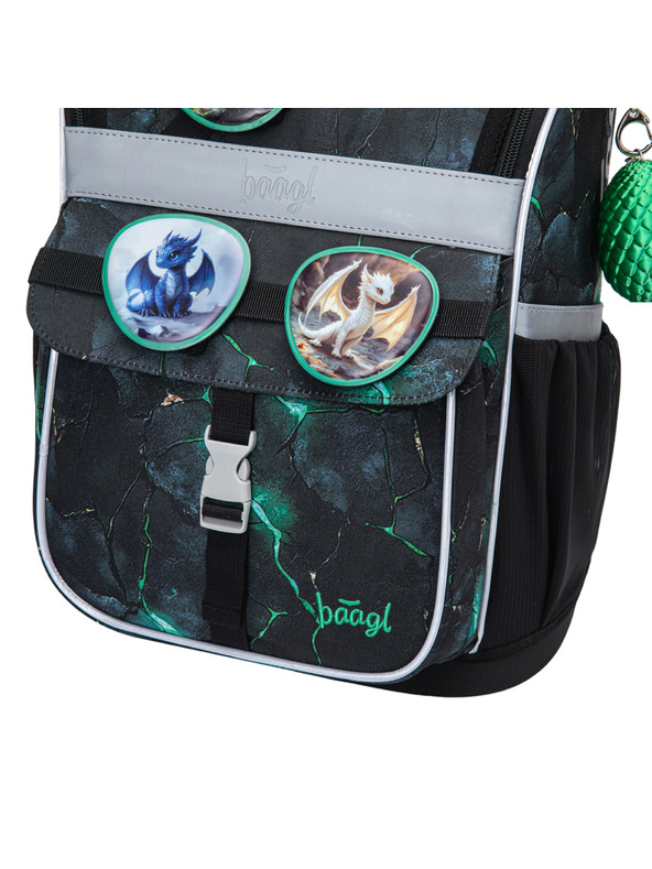 BAAGL  BAAGL Iskolai aktentáska Zippy Sárkányok