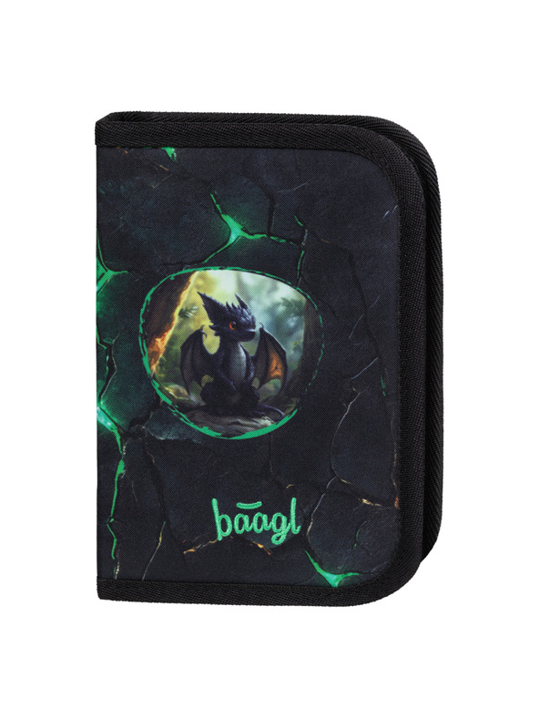 BAAGL  BAAGL SZETT 5 Zippy Sárkányok: aktentáska, tolltartó, zsák, kötény, pénztárca