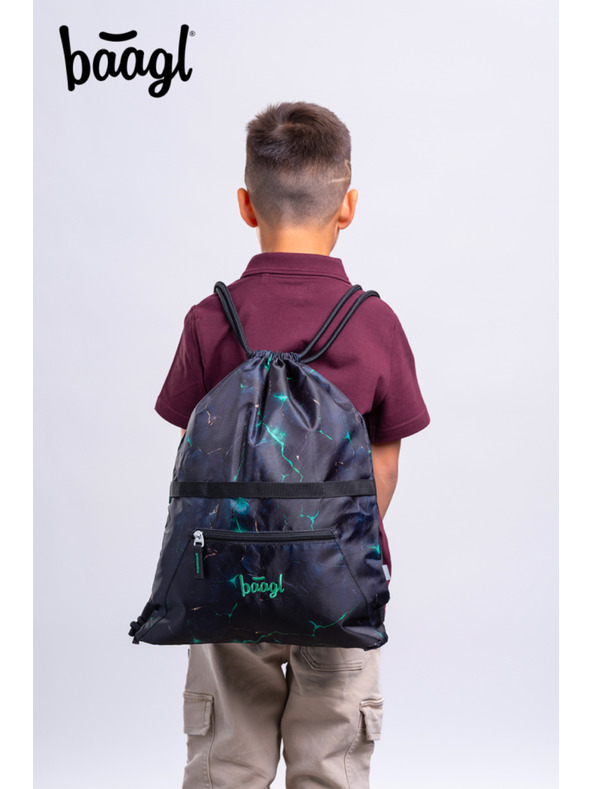 BAAGL  BAAGL SZETT 5 Zippy Sárkányok: aktentáska, tolltartó, zsák, kötény, pénztárca