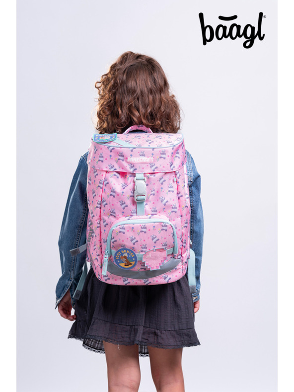 BAAGL  BAAGL Iskolai hátizsák Airy Minecraft Panda