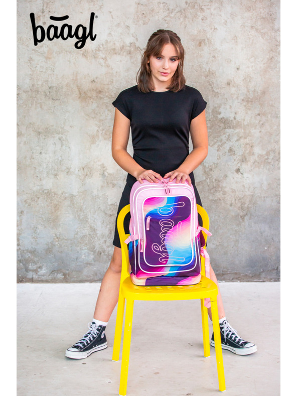 BAAGL  BAAGL SZETT 3 Cubic Lyra: hátizsák, tolltartó, zsák GRS