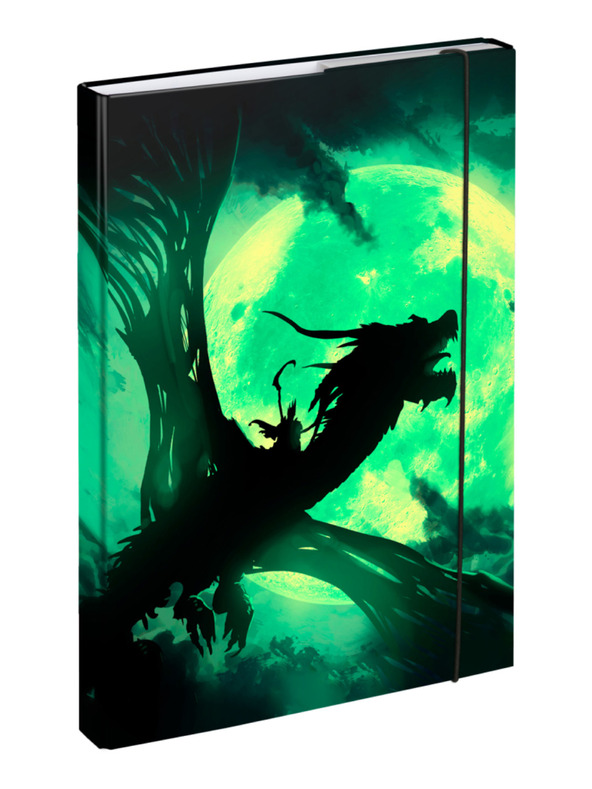 BAAGL  BAAGL 5 SZETT Ergo Sárkány: aktamappa, tolltartó, zsák, borítók, doboz