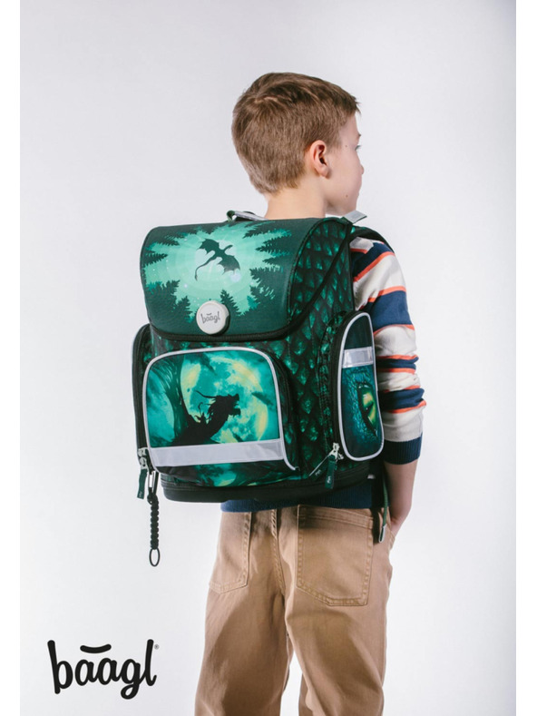 BAAGL  BAAGL 5 SZETT Ergo Sárkány: aktamappa, tolltartó, zsák, borítók, doboz