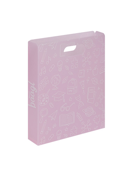 BAAGL  BAAGL Műanyag füzetborítók iskolai Rózsaszín