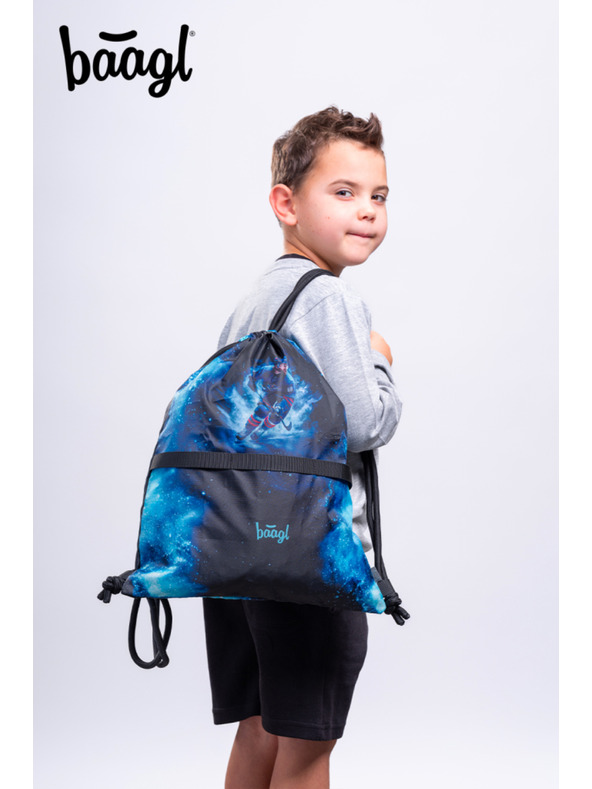 BAAGL  BAAGL SZETT 5 Zippy Hokej: aktamappa, tolltartó, zsák, kötény, pénztárca