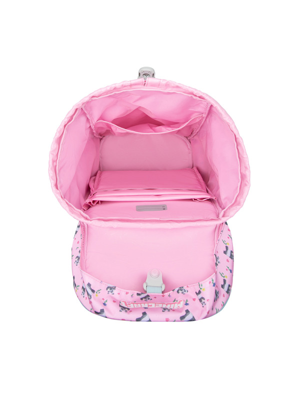 BAAGL  BAAGL SZETT 3 Airy Minecraft Panda: hátizsák, tolltartó, zsák