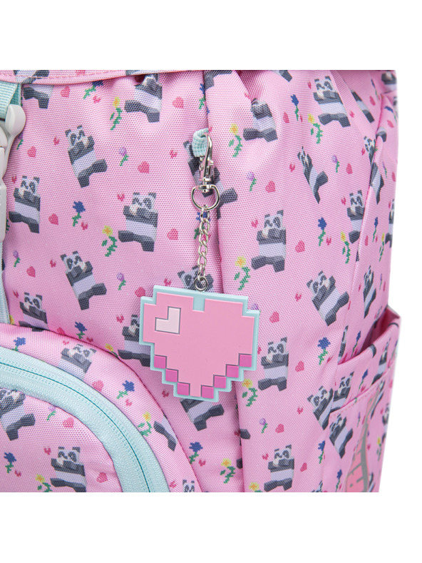 BAAGL  BAAGL SZETT 3 Airy Minecraft Panda: hátizsák, tolltartó, zsák