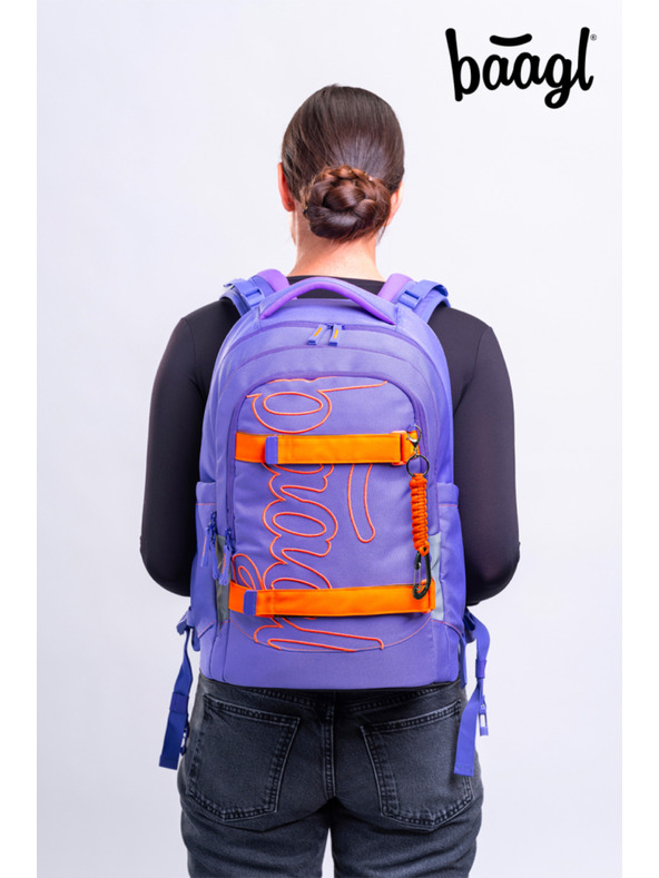 BAAGL  BAAGL Iskolai hátizsák Skate Max Orange GRS