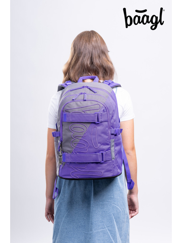 BAAGL  BAAGL Iskolai hátizsák Skate Dual GRS
