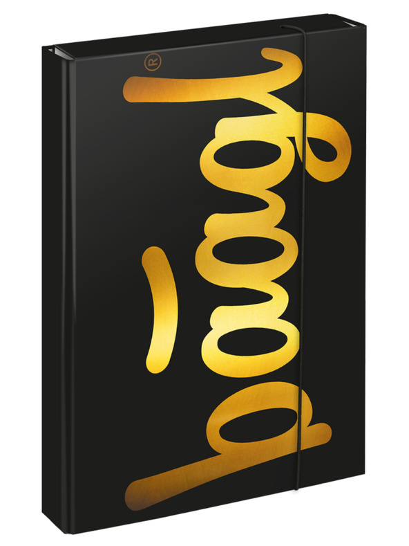 BAAGL  BAAGL 5 KÉSZLET Skate Gold: hátizsák, toll, zsák, füzettartók, pénztárca