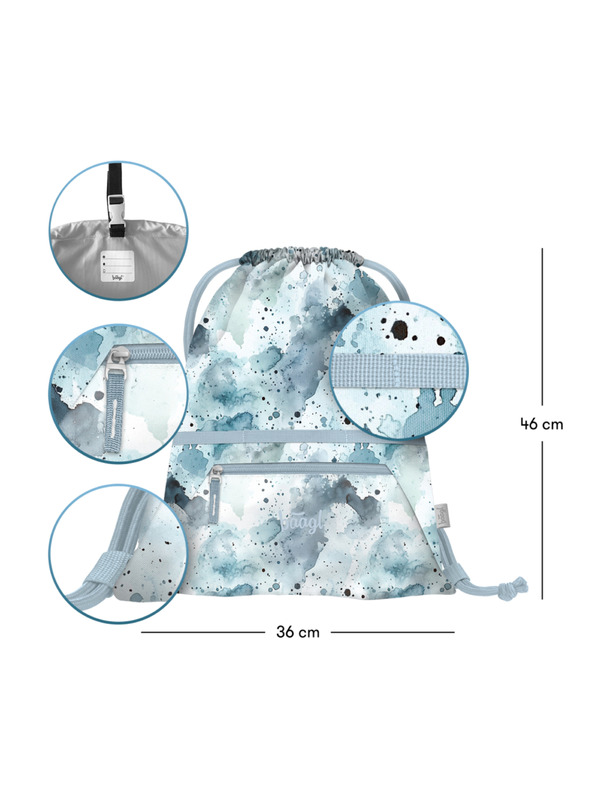 BAAGL  BAAGL Sportzsák zsebbel Polar GRS