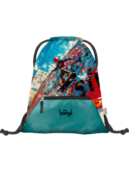 BAAGL  BAAGL Sportzsák zsebbel Skatepark