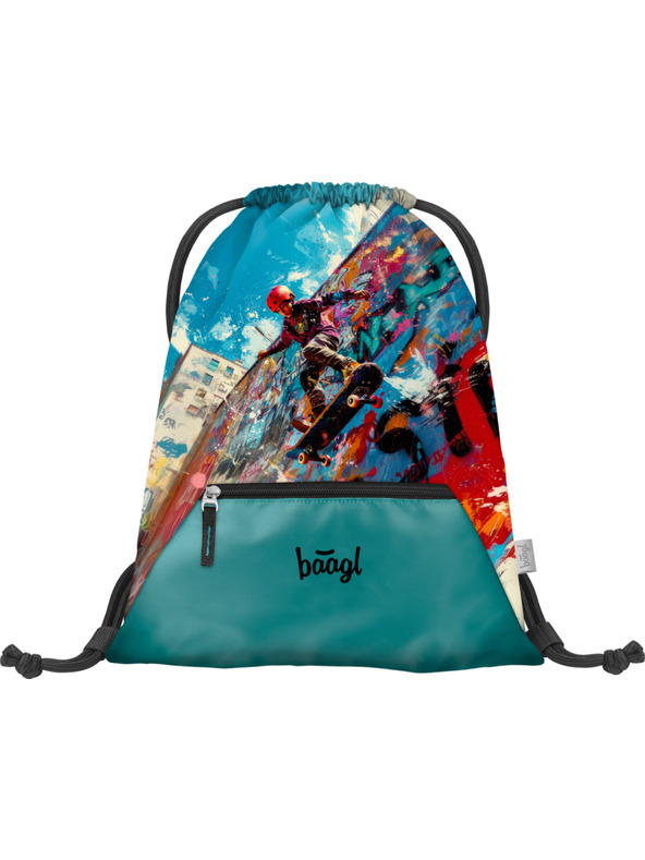 BAAGL  BAAGL Sportzsák zsebbel Skatepark