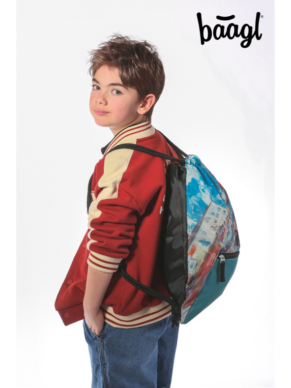 BAAGL  BAAGL Sportzsák zsebbel Skatepark