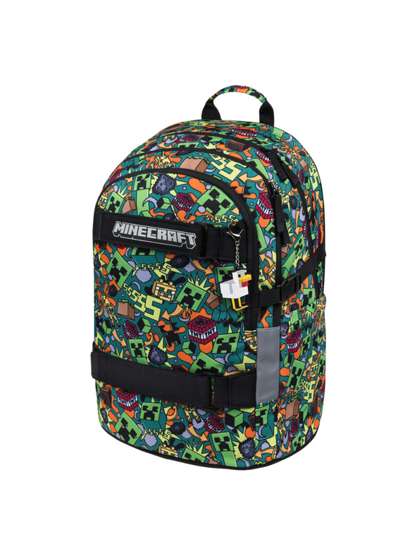 BAAGL  BAAGL Iskolai hátizsák Skate Minecraft Chaos