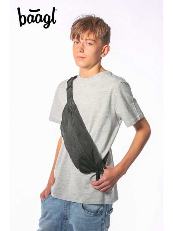 BAAGL  BAAGL SET 5 Skate Max Darkness: hátizsák, tolltartó, sportzsák, sporttáska, övtáska