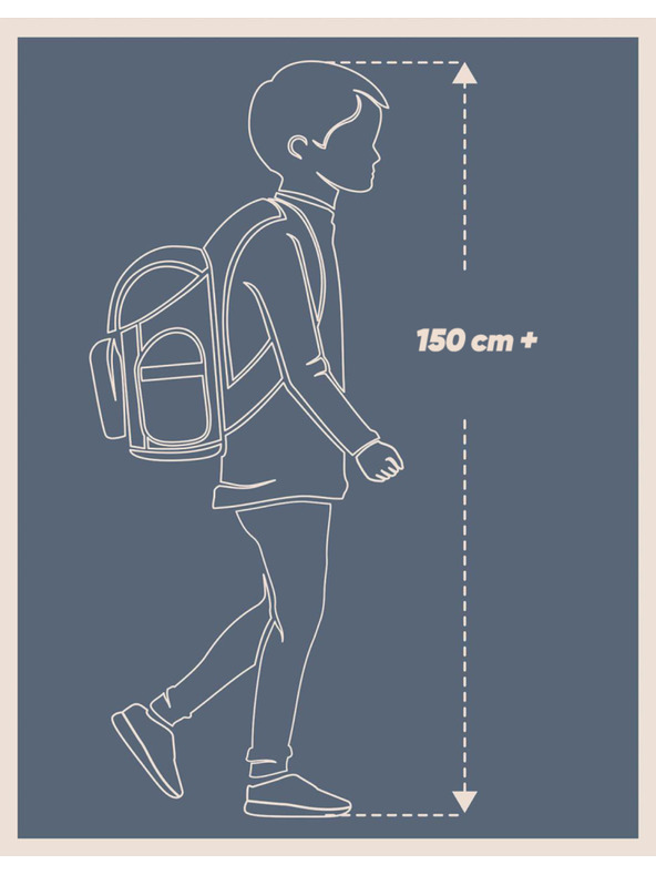 BAAGL  BAAGL SET 5 Skate Max Darkness: hátizsák, tolltartó, sportzsák, sporttáska, övtáska