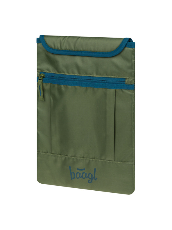 BAAGL  BAAGL SET 5 Skate Olive: hátizsák, tolltartó, sportoldal, övtáska, notebookborítás GRS