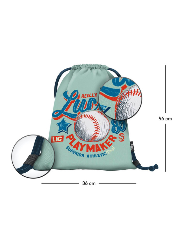 BAAGL  BAAGL Zsák Baseball - LUCKY