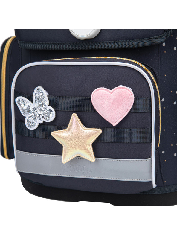 BAAGL  BAAGL Iskolai aktitáska Ergo Unicorn Gold