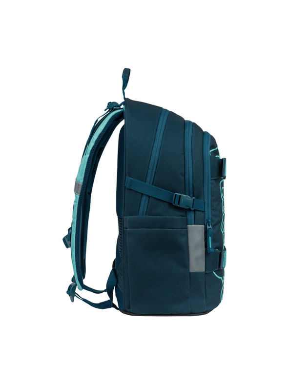 BAAGL  BAAGL SZETT 5 Skate Petrol: hátizsák, tolltartó, sportzsák, övtáska, notebook tok GRS
