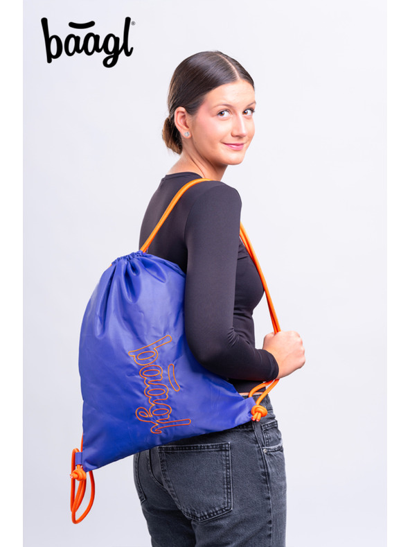 BAAGL  BAAGL SZETT 3 Skate Max Orange: hátizsák, tolltartó, zsák GRS