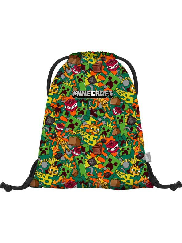 BAAGL  BAAGL SZETT 3 Skate Minecraft Chaos: hátizsák, tolltartó, zsák