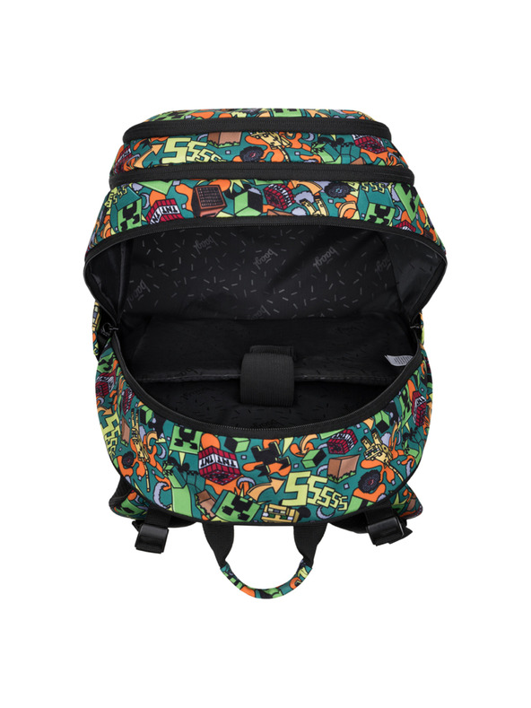 BAAGL  BAAGL SZETT 3 Skate Minecraft Chaos: hátizsák, tolltartó, zsák