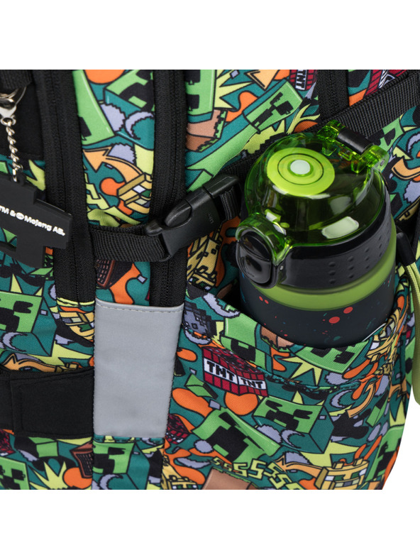 BAAGL  BAAGL SZETT 3 Skate Minecraft Chaos: hátizsák, tolltartó, zsák