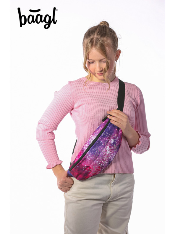 BAAGL  BAAGL SET 5 Skate Max Galaxis: hátizsák, tolltartó, zacskó, sporttáska, övtáska GRS