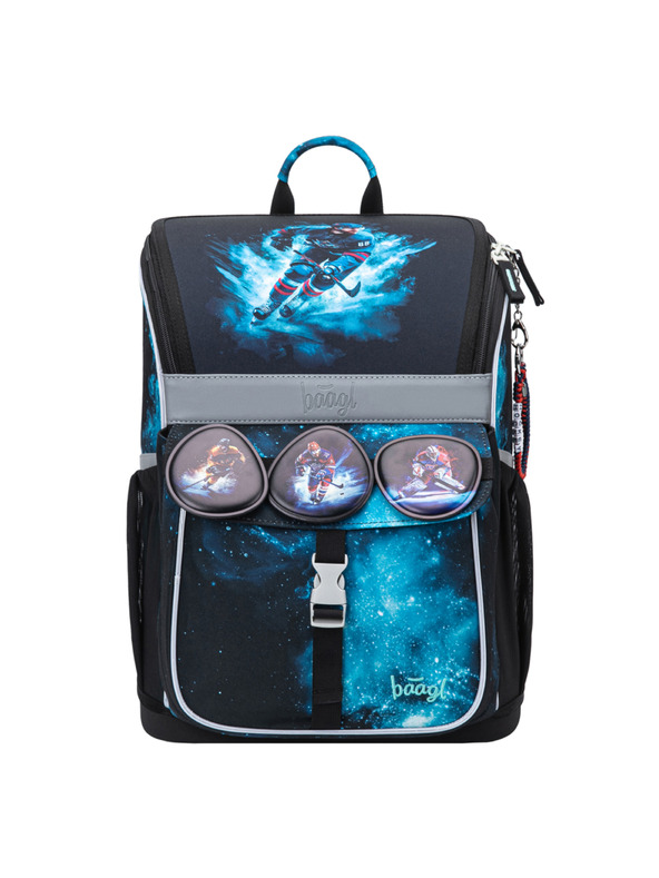 BAAGL  BAAGL SET 3 Zippy Hokej: aktatáska, tolltartó, zacskó