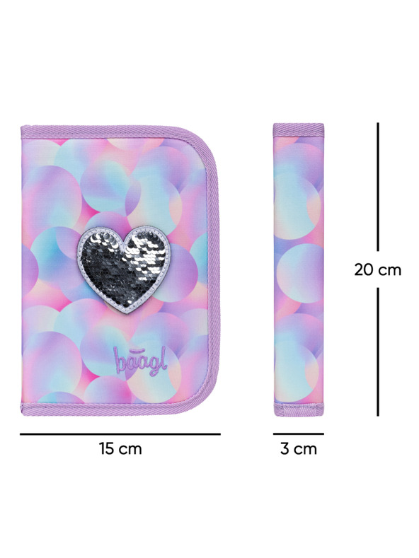 BAAGL  BAAGL SET 3 Ergo Cukorka: aktatáska, tolltartó, zacskó