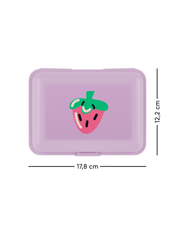 BAAGL  BAAGL Uzsonnásdoboz Lavender Eper