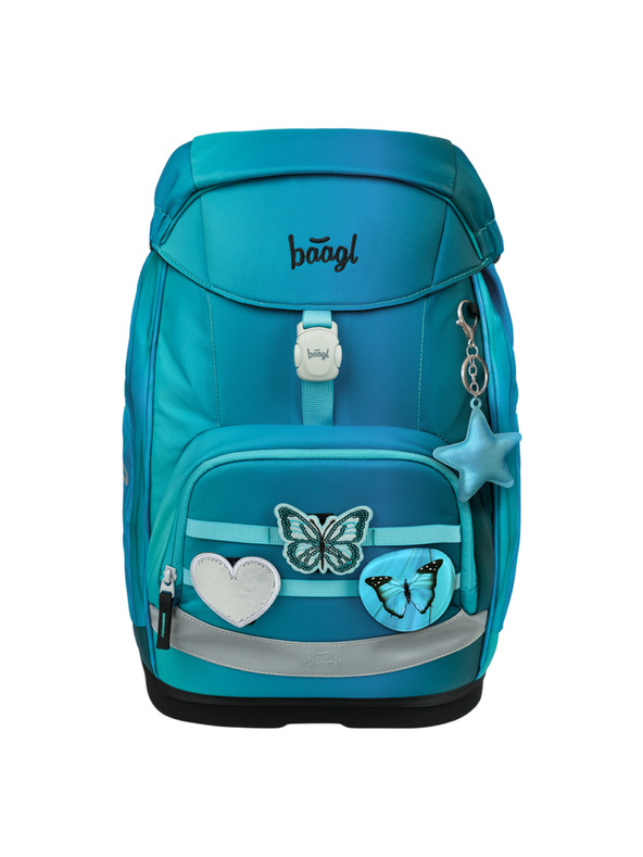 BAAGL  BAAGL SET 3 Airy Plus Pillangó: hátizsák, tolltartó, zacskó