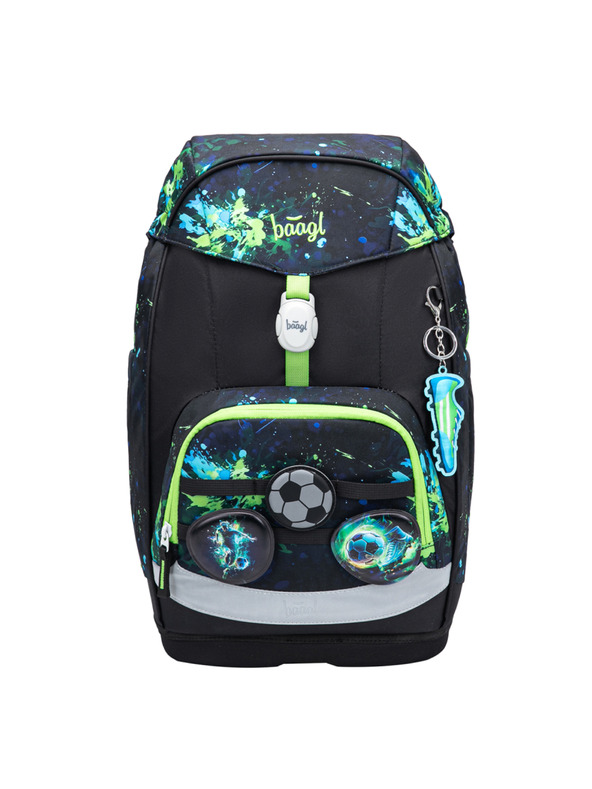 BAAGL  BAAGL SET 5 Airy Plus Futball: hátizsák, tolltartó, zacskó, kötény, pénztárca