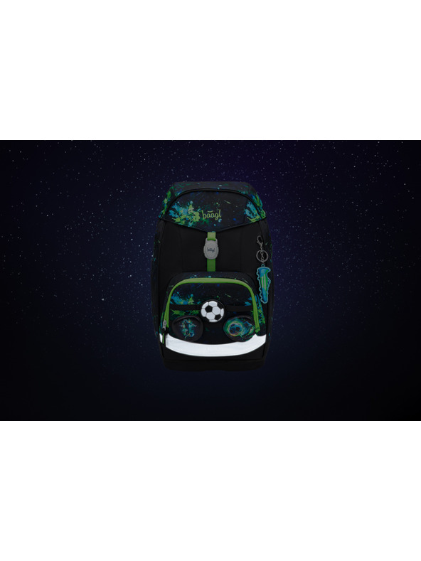 BAAGL  BAAGL SET 5 Airy Plus Futball: hátizsák, tolltartó, zacskó, kötény, pénztárca