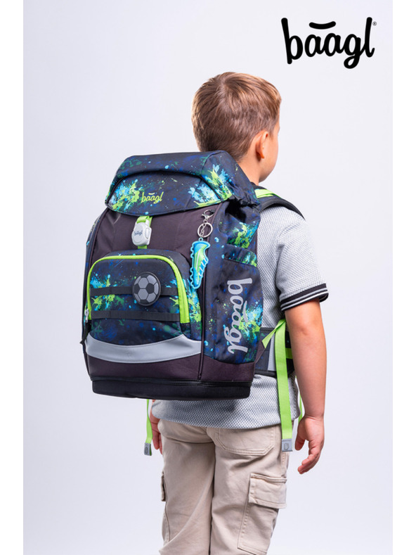 BAAGL  BAAGL SET 5 Airy Plus Futball: hátizsák, tolltartó, zacskó, kötény, pénztárca