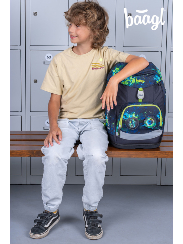 BAAGL  BAAGL SET 5 Airy Plus Futball: hátizsák, tolltartó, zacskó, kötény, pénztárca