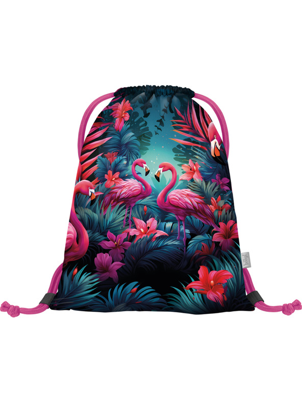 BAAGL  BAAGL SET 3 Airy Plus Flamingók: hátizsák, tolltartó, zacskó