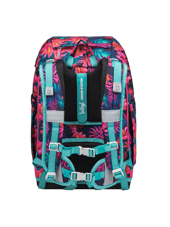 BAAGL  BAAGL SET 3 Airy Plus Flamingók: hátizsák, tolltartó, zacskó