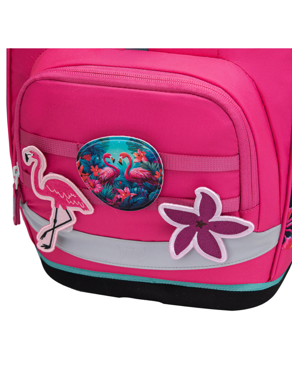 BAAGL  BAAGL SET 3 Airy Plus Flamingók: hátizsák, tolltartó, zacskó