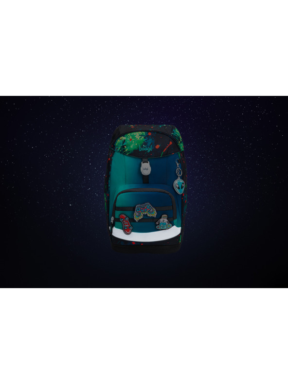 BAAGL  BAAGL SET 5 Airy Plus Chill: hátizsák, tolltartó, zacskó, kötény, pénztárca