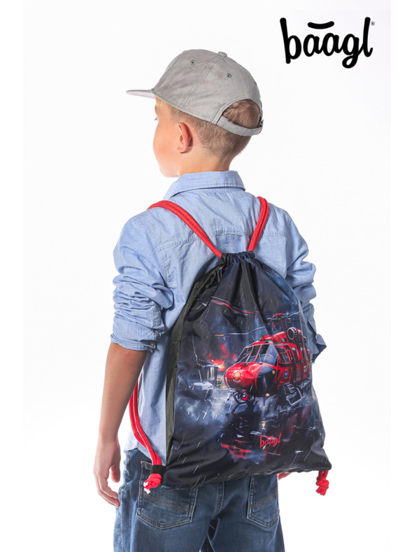 BAAGL  BAAGL SET 5 Airy Plus Mentőalakulat: hátizsák, tolltartó, zacskó, kötény, pénztárca