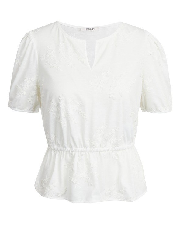 Orsay ORSAY fehér női virágmintás blúz