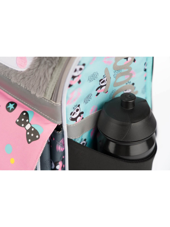 BAAGL  Szürke 3 szett zippy panda: aktatáska, tolltartó, táska Baagl