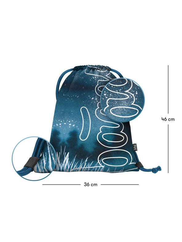 BAAGL  Kék Baagl Skate Steel