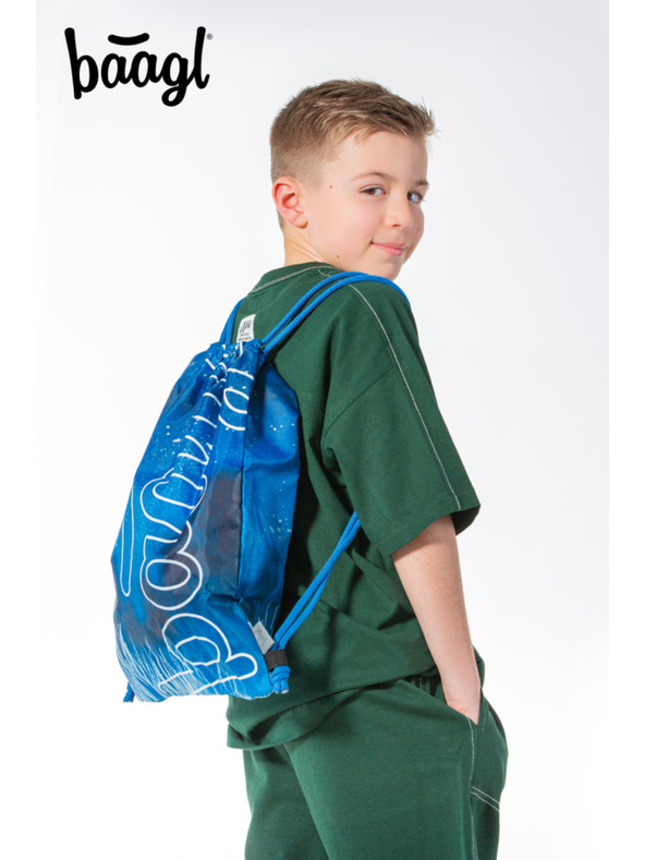 BAAGL  Kék Baagl Skate Steel