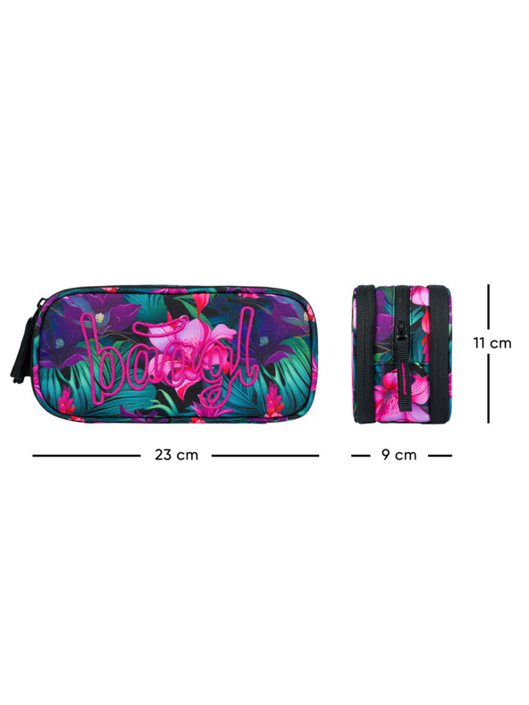 BAAGL  Rózsaszín diák tolltartó Baagl Paradise